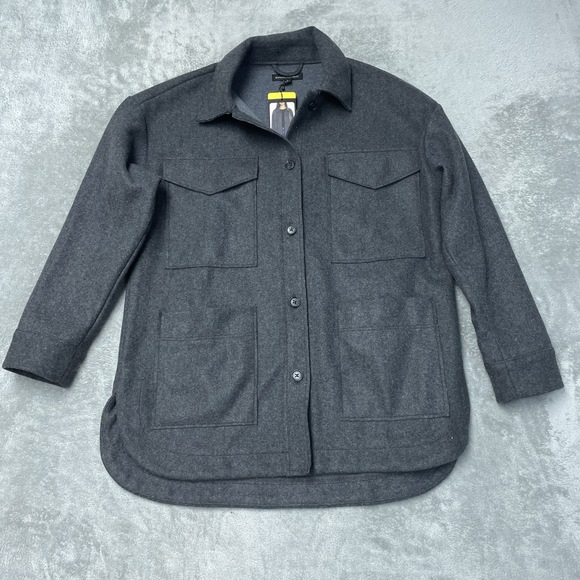 Banana Republic Women's S Jacket Gray Polyester H0980 - Picture 2 of 8